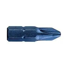 #1 Phillips Insert Bit - 1" Impact Blue image 0